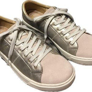 Skechers Prima Grey & Silver Metallic Size 9